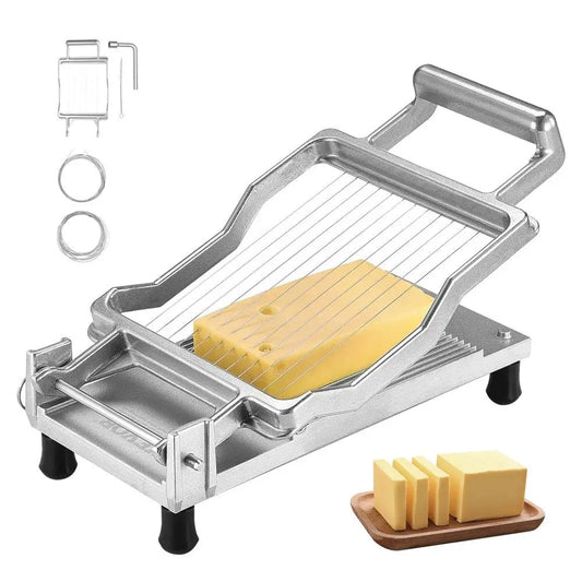 Wire Cheese Cutter Butter Slicer 0.39 0.78 inch - Cooky Kitchenware