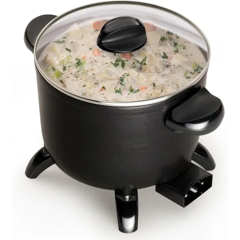 Upgraded Version Kitchen Kettle Multi Cooker and Steamer Black Home - Cooky Kitchenware