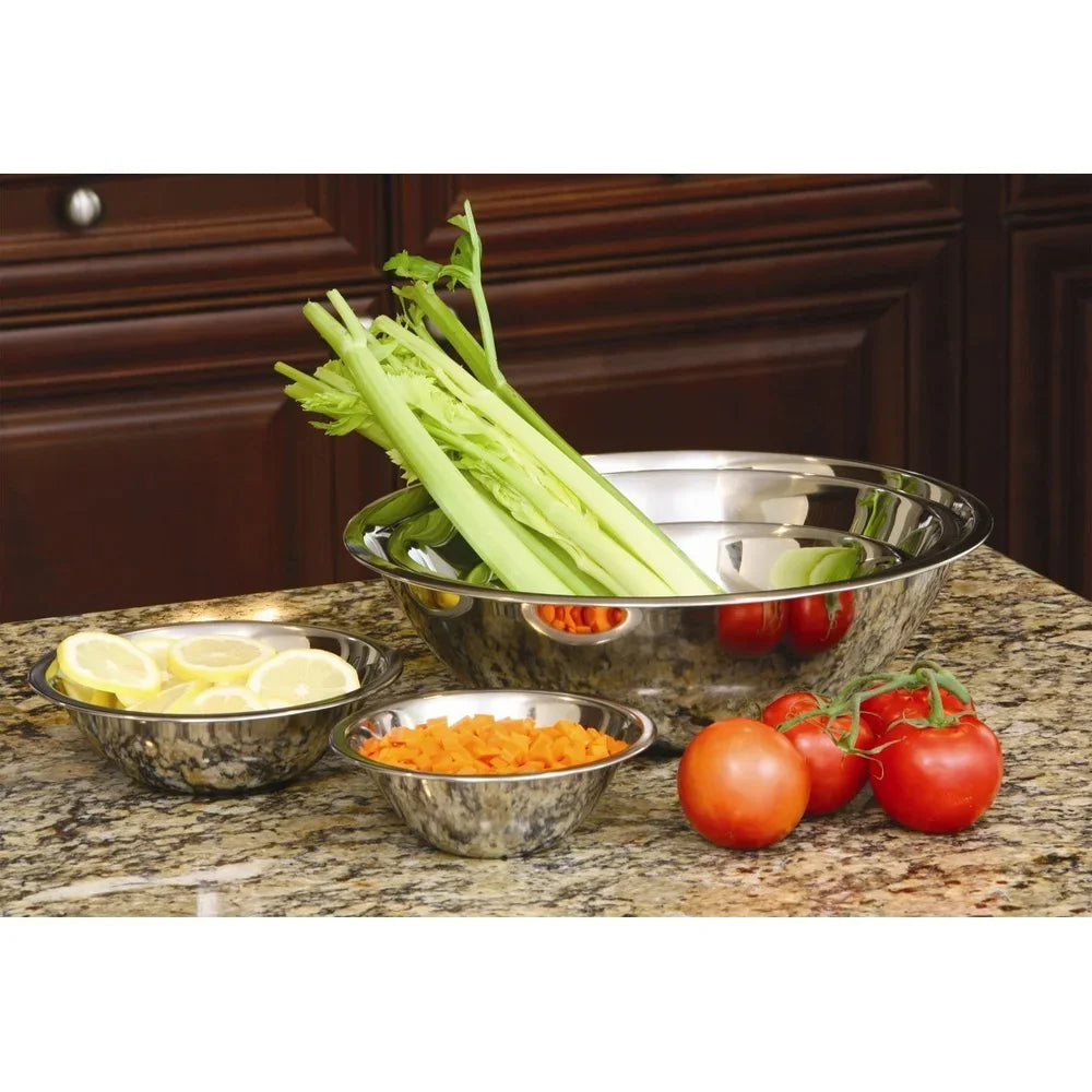 5 Pc Stainless Steel Mixing Bowl Set