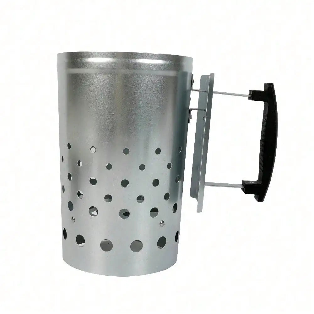 Grill Charcoal Outdoor Chimney with Safety Handles for Backyard Barbecues Camping Trips and Grilling Occasions - Cooky Kitchenware